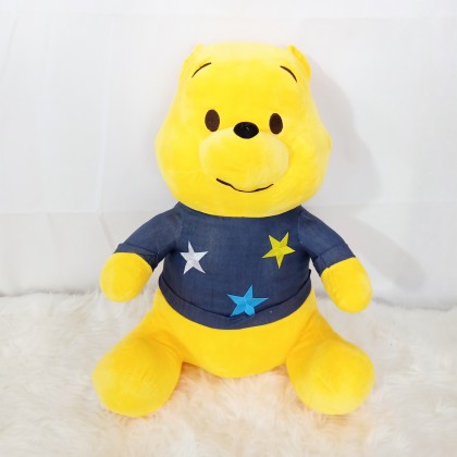 {M'SIA STOCK} Winnie The Pooh SoftToys/PlushToys/KidsToys 60cm 维尼熊娃娃玩具公仔60厘米 Patung Beruang